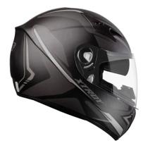 capacete xtroy preto/prata