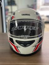 Capacete zarref v4 grafic branco 58