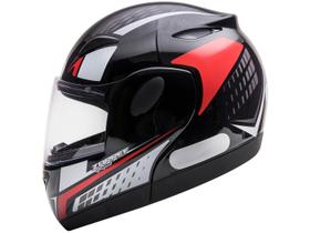Capacete Zarref V4 Grafic Taurus Modular Robocop Articulado