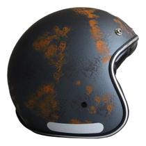 Capacete Zeus 380h V2 Rusty Cinza Fosco Ferrugem Capacete Zeus 380h V2 Rusty Cinza Fosco Ferrugem