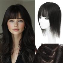 Capacetes de cabelo HVVZOY Real Human Hair para mulheres que emagrecem