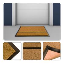 Capacho 40x60 Antiderrapante Com Borda Rebiaxada, Resitente