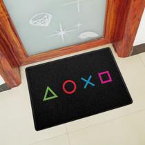 Capacho 60x40cm Botões Playstation