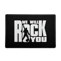 Capacho 60x40cm WE WILL ROCK YOU Queen Capacho 60x40cm WE WILL ROCK YOU Queen