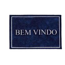 Capacho Antiderrapante Clean 32 Azul 0,40x0,60m