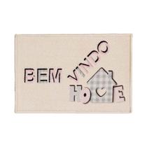 Capacho Antiderrapante Clean 34 Off White 0,40x0,60m