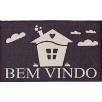 Capacho Antiderrapante Clean 35 Cinza 0,45x0,75m