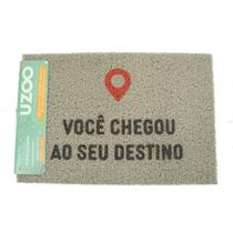 Capacho Antiderrapante Entrada Casa Divertido Tapete Cozinha Sala Pequeno Porta 40x60cm - UZOO