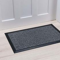 Capacho Antiderrapante Porta Lima 01 Cinza 0,40X0,60M Capacho Antiderrapante Porta Lima 01 Cinza 0,40X0,60M