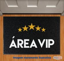 Capacho 'Área Vip' king floor 60cmx40cm Capacho 'Área Vip' king floor 60cmx40cm