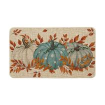 Capacho Artoid Mode 43x74 cm Blue Dot Pumpkin Fall Tapete