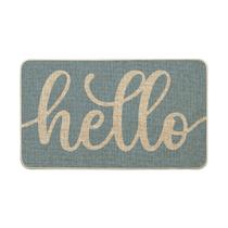 Capacho Artoid Mode Azul Hello Winter 43x74cm Poliéster