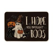 Capacho Artoid Mode Black Ghost Pumpkins Cat Halloween 60x90cm