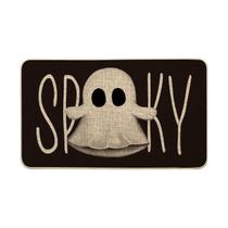 Capacho Artoid Mode Black Ghost Spooky Halloween 43x74cm