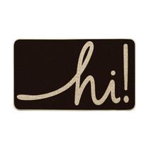 Capacho Artoid Mode Black Hi Doormat Home Decor 43x74cm