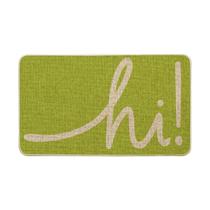 Capacho Artoid Mode Green Hi Doormat Home Spring Summer Decor Capacho Artoid Mode Green Hi Doormat Home Spring Summer Decor