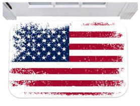 Capacho bandeira dos estados unidos usa eua tapete 40x60