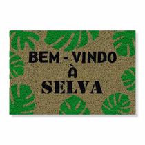 Capacho bem-vindo à selva cores:bege Capacho bem-vindo à selva cores:bege