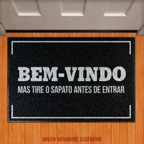 Capacho Bem-Vindo Mas Tire o Sapato