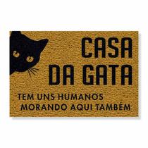 Capacho casa da gata cores:ouro Capacho casa da gata cores:ouro