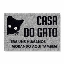 Capacho casa do gato cores:prata