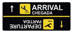 Capacho Chegada e Partida 70x30cm