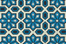 CAPACHO CLEANKASA COZINHA AZULEJO AZUL - 40x60