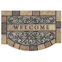 Capacho de Boas-Vindas MTOUOCK 61 x 91 cm Resistente para Área Externa em Borracha
