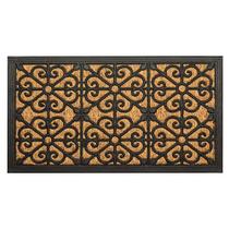 Capacho De Borracha Alagoas 03 Bege-preto 0,33x0,60m