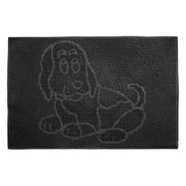 Capacho De Borracha Antiderrapante Ecco 24 Preto 0,40x0,60m