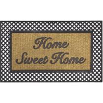 Capacho de Fibra de Coco 45x75cm Home Sweet Home - 151201 - KAPAZI