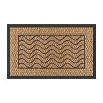 Capacho De Porta Borracha Panamá Ondas 60x40cm Uzoo