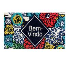 Capacho De Porta Fibra De Coco Botânico 75X45Cm - Uzoo Capacho De Porta Fibra De Coco Botânico 75X45Cm - Uzoo