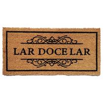 Capacho De Porta Fibra De Coco Slim Lar Doce Lar 70X33Cm - Uzoo Capacho De Porta Fibra De Coco Slim Lar Doce Lar 70X33Cm - Uzoo