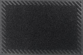 Capacho De Porta Vinílico Diagonale Preto Black 90X60Cm - Uzoo Capacho De Porta Vinílico Diagonale Preto Black 90X60Cm - Uzoo
