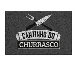 Capacho De Porta Vinílico Estampado 60x40cm Uzoo