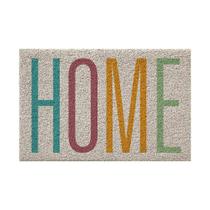 Capacho De Porta Vinílico Estampado Home 60x40cm Uzoo