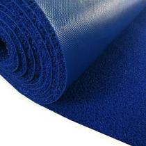 Capacho de vinil azul escuro boldor 1,22x6m