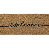Capacho de Vinil Kapazi 30x70cm Welcome 01vilonwel