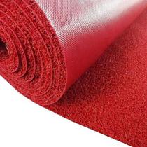 Capacho de vinil vermelho boldor 1,22x6m