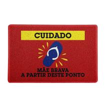 Capacho Divertido Mãe Brava Decoração Criativa Capacho Divertido Mãe Brava Decoração Criativa