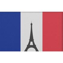 Capacho Divertido Países França Torre Eiffel - MH PERSONALZIADOS