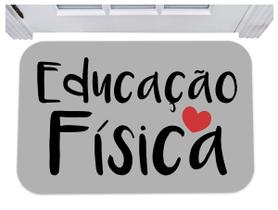 Capacho educação física personal tapete para porta 40x60