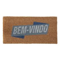 Capacho fibra de coco - 0,30 x 0,60 - azul - corttex