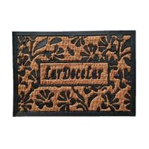 Capacho Fibra De Coco Antiderrapante Panamá 40X60Cm Floral Capacho Fibra De Coco Antiderrapante Panamá 40X60Cm Floral