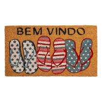 Capacho Fibra de Coco Estampado 21 Colorido 0,33X0,60M