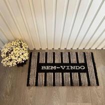 Capacho Fibra De Coco Estampado Antiderrapante 30x60cm - Corttex