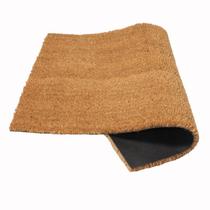 Capacho Fibra De Coco Natural Liso Alto Trafego 20MM, 1,5x2m