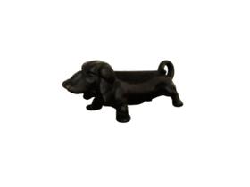Capacho Formato Cachorro Ferro Fundido Cor Preto 38x14cm Capacho Formato Cachorro Ferro Fundido Cor Preto 38x14cm