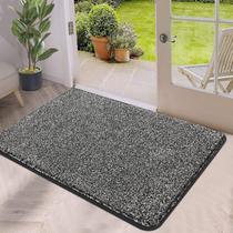Capacho HEBE Indoor Outdoor Soft Absorvente 80x120cm Preto/Café Capacho HEBE Indoor Outdoor Soft Absorvente 80x120cm Preto/Café